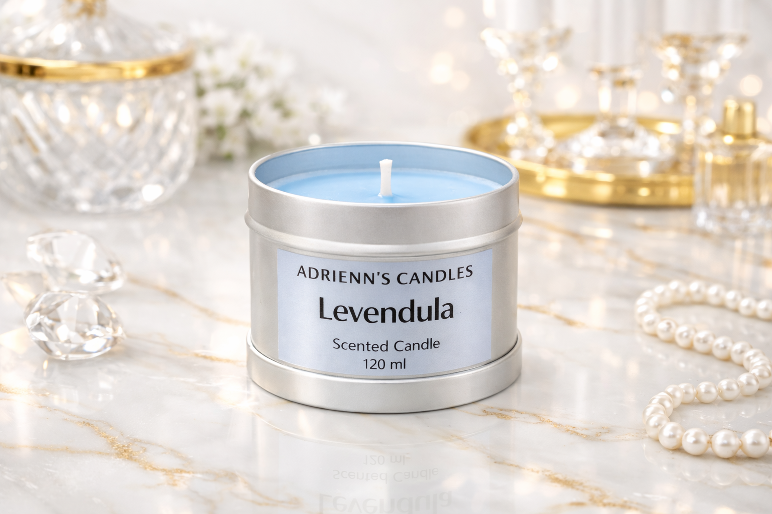 ✨ ADRIENN’S CANDLES – Levendula | 120 ml