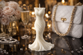 Kézzel készített elegáns szobor gyertya – Adrienn's Candles